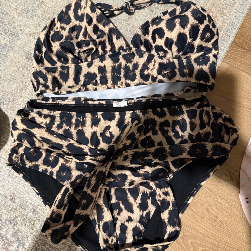 Leopard Print Swimsuit